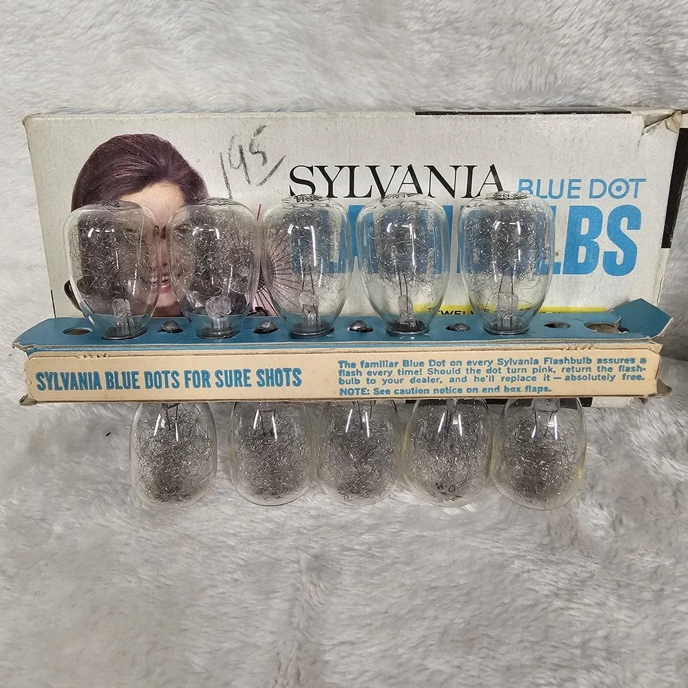 Sylvania vintage blue